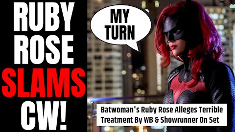 Former Batwoman Ruby Rose BLASTS CW And Warner Bros! | Slams Executives, Showrunner, and Co-Stars!