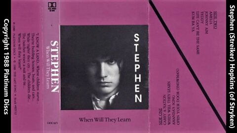Stephen - When Will They Learn - 02 When Will They Learn