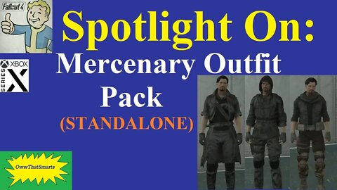 Fallout 4 (mods) - Spotlight On: Mercenary Outfit Pack (STANDALONE)