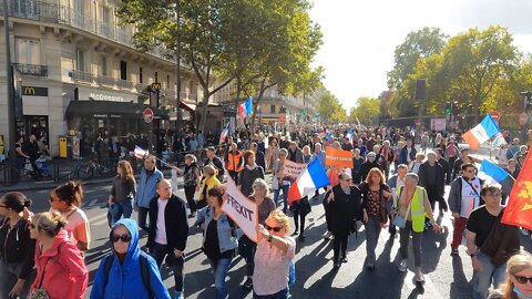 Rendez-vous de la Résistance, place du 18 Juin 1940 à Paris le 08 Octobre 2022 - Vidéo 6