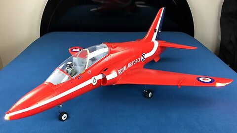 Freewing BAe Hawk T1 70mm EDF Jet With Red Arrow Paint Scheme - Unboxing & Review