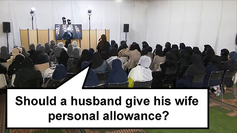 Should a husband give his wife personal allowance?