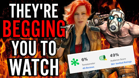 HORRIBLE Borderlands Movie Gets DESTROYED By Critics! Take-Two CEO Is BEGGING People To Go See It!!