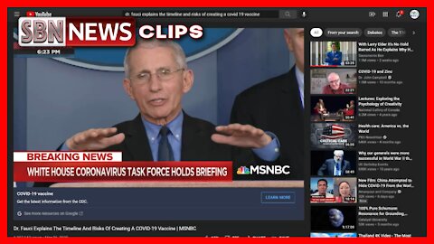 Fauci Admits Covid Vaccines Can Trigger Death - 3237