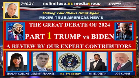 THE GREAT DEBATE OF 2024 (Part 1)