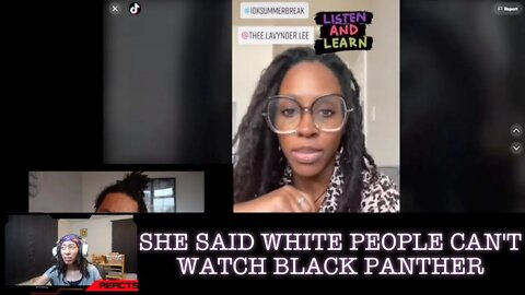 SANG REACTS: Black Woman Says White People can't watch Black Panther Wakanda Forever Opening Weekend