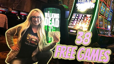 BIG WIN on Walking Dead Slots! 🎰38 Free Games BONU$! | Slot Ladies