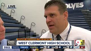 West Clermont High School a cappella group performs, plus a chat with Principal Randy Gebhardt