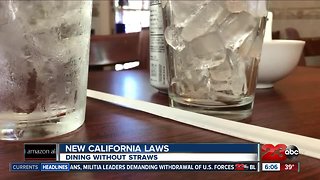 New years, new laws: dining without straws