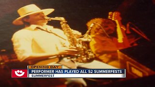 Local musician is only person who's played all 52 years of Summerfest
