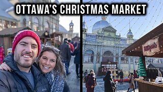 Exploring Ottawa's Christmas Market 🇨🇦 🎄