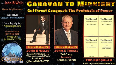 Cutthroat Conquest: The Protocols of Power Part 1 - John B Wells LIVE