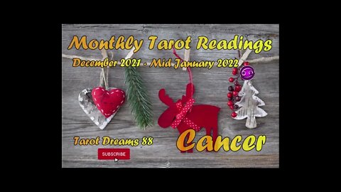 Cancer!! MID December - Mid January 2022 Best Tarot Reading Ever | Prepare For The Big Change |