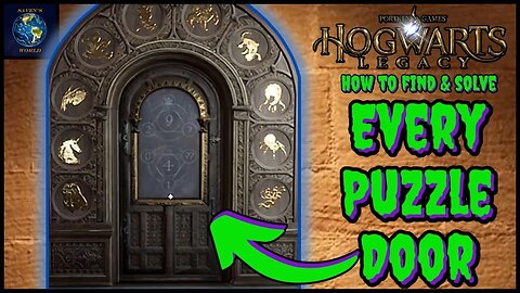 How to Find & Solve Every Puzzle Door in Hogwarts Legacy