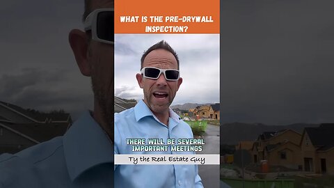What is the PRE-DRYWALL Inspection when Building a House? The 4-way #buildingahouse #homebuilding