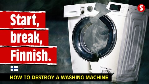 How to DESTROY a washing machine.