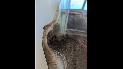 Beautiful black walnut serving board