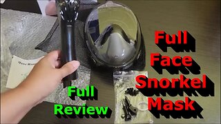 So Much Better! - Full Review - Full Face Snorkel Mask