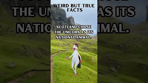 Weird But True Facts: Scotland's Mascot