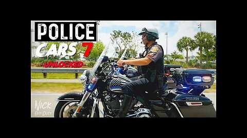 POLICE CARS unlocked (Harley Davidson Road King Motorcycle Davie Police Department)