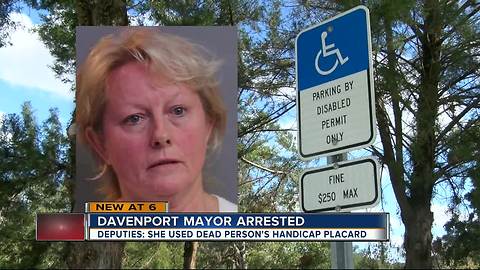 Local mayor alters handicapped permits to park