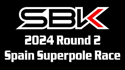 WSBK 2024 R2 Spain Superpole Race