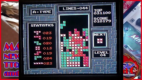 NES - Lets Play - Tetris - 20 min