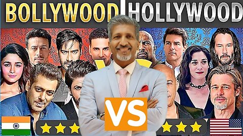 Hollywood𝙫𝙨 Bollywood# Hollywood# Bollywood