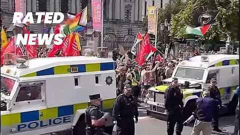 Tensions Rise in Belfast as Protesters Face Off Over Immigration