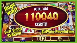 💥HUGE WIN!!! Buffalo Revolution Jackpot at Cosmopolitan💥