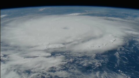 Expedition 71 International Space Station Flyover of Hurricane Beryl - Monday, July, 2024