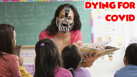 Teacher Arguing For Masks Nearly Passes Out While Wearing Mask