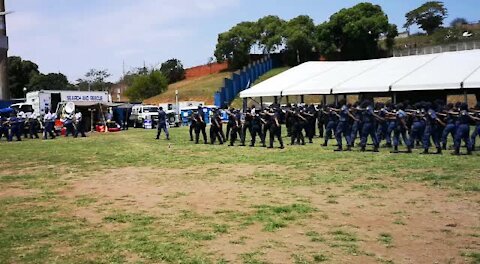 SOUTH AFRICA - Durban - Safer City operation launch (Videos) (t73)
