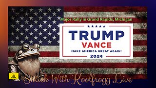 Shtick With Koolfrogg Live - Trump and Vance Michigan Rally -