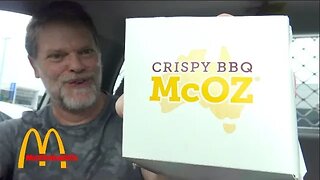 Let's Try the NEW McDonalds Crispy BBQ McOz