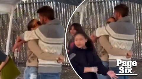 Jennifer Lopez and Ben Affleck caught kissing at pumpkin patch in rare PDA moment