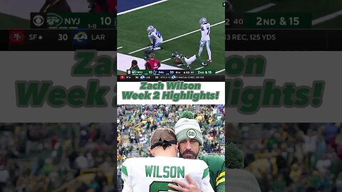 Jets QB Zach Wilson is NOT a Good Quarterback #shorts #nfl #jets