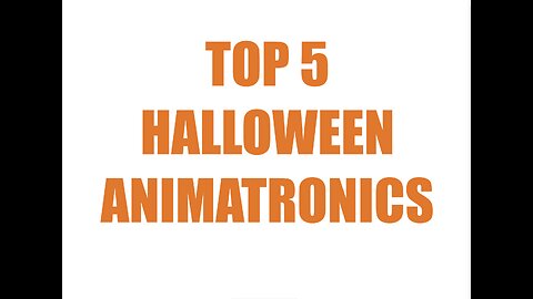 🎃Our top 5 favorite retail Halloween animatronics of ALL TIME!👻