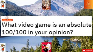 What video game is an absolute 100/100 in your opinion? #videogames #gaming