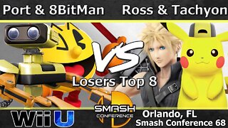 Port & GoTE|8BitMan vs. Ross & Tachyon - Doubles Losers Top 8 - SC:68