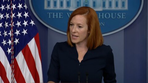 Psaki declines to disclose current number of covid-19 cases among White House staff