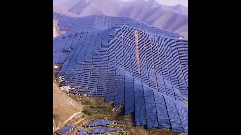 The Taihang solar farm in China is built right into the local mountains and reduces 251000 metric to