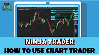 How To Use Chart Trader for NINJA TRADER Platform