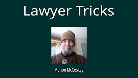 Lawyer Tricks Narration