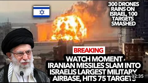 Breaking iron dome fails big as Iran wipes out 10 Israel's Bunkers and 3 Airba