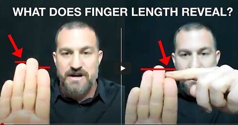 Neuroscientist: "If your Ring Finger is LONGER than your Index Finger, then..." w/ Andrew Huberman