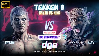 Bryan VS King Tekken 8 Ultra Hard Gaming ROG Strix 1080p Gameplay