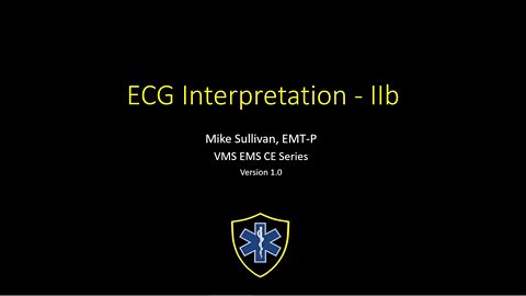 ECG 2b - Alternate Pacemaker Sites