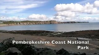 Drone: Pembrokeshire Coast National Park (beautiful views)