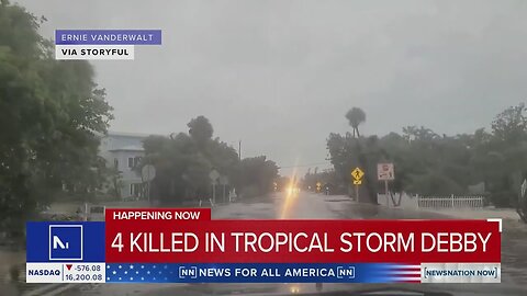 Hurricane Debby forces Florida residents to move | NewsNation Now | NE